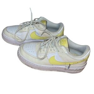 Women’s Air Force 1 Shadow SE 'Pale Ivory Light Zitron